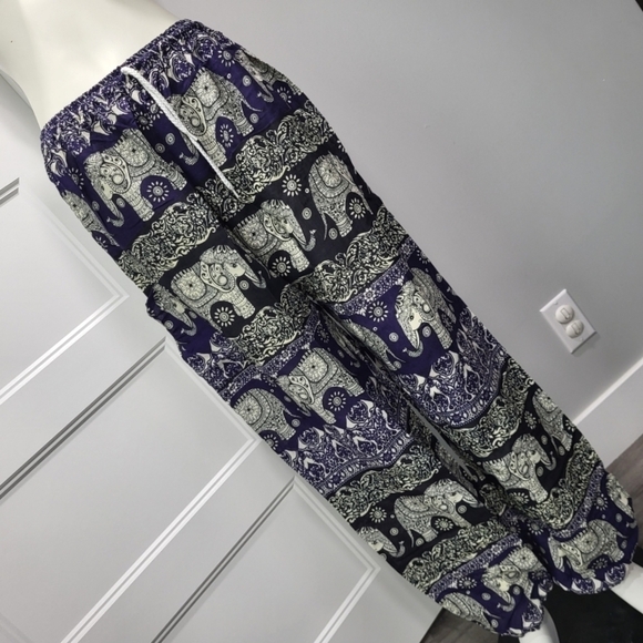 CHINRADA - CHANG THAI DRAW STING  HAREM PANTS 🇹🇭 - Picture 3 of 10